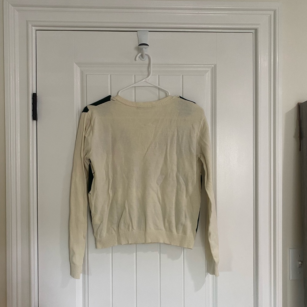 Brandy Melville Argyle Sweater - Picture 2 of 3